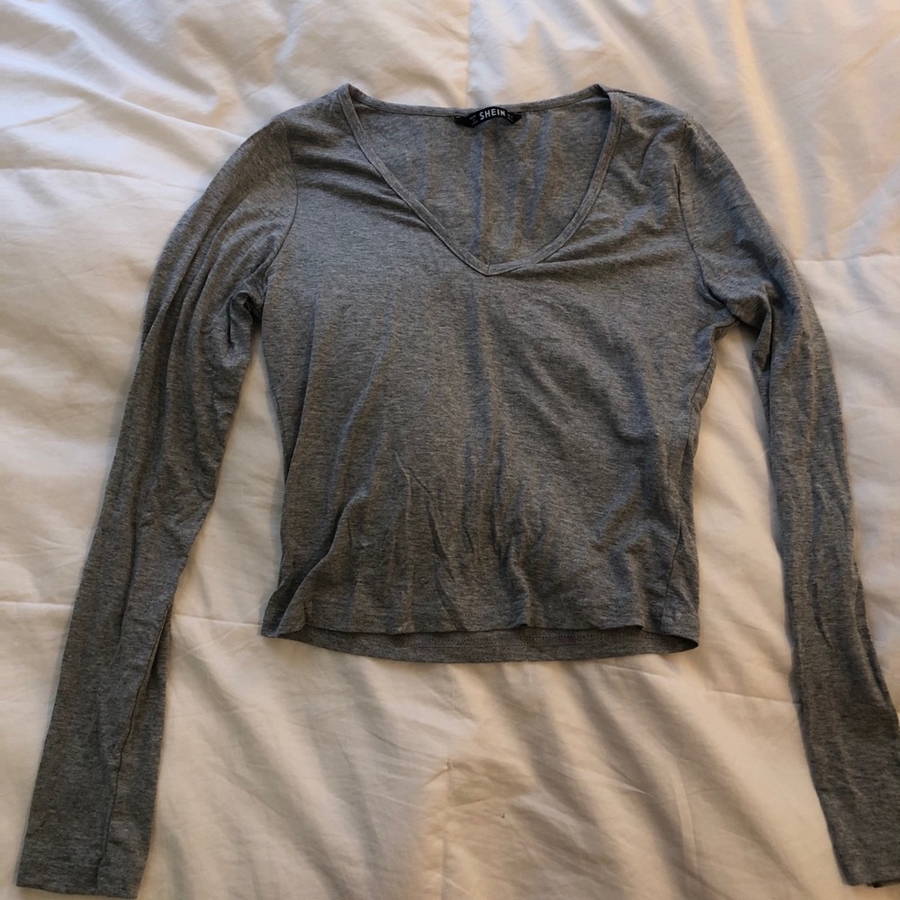 Gray long sleeve